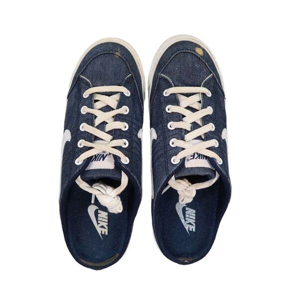 Nike Shoes Womens 7.5 Hermosa Mule Sneaker Slide Slip On Denim Lace Up 2002 Blue - Picture 6 of 12